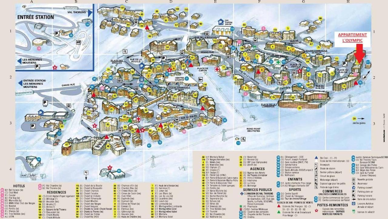 Olympic, Appartement Renove, Au Pied Des Pistes วัลโตรองส์ ภายนอก รูปภาพ